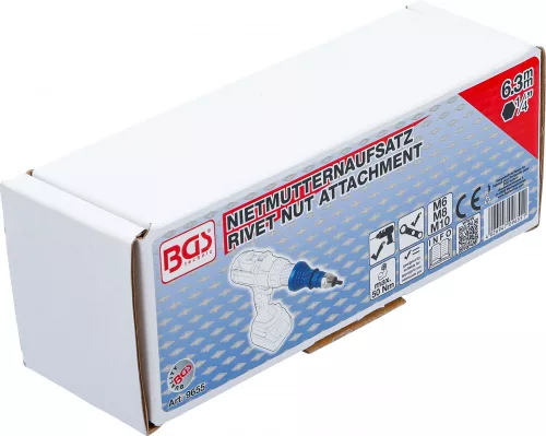BGS technic Nástavec pre nitovacie matice | M6 / M8 / M10 (BGS 9655)