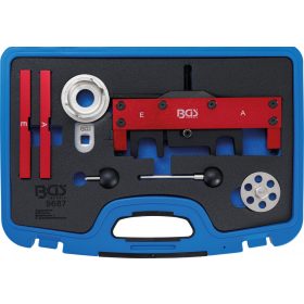   BGS technic Súprava nástrojov na nastavovanie a otáčanie kľukového a vačkových hriadeľov – Porsche | pre Porsche 911, Cayman, Boxster s motorom MA1 (BGS 9687)