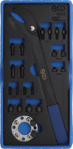 BGS technic Vložka do dielenského vozíka 1/3: súprava náradia k pridržovaniu vačkových hriadelí | pre VAG (BGS 9696)