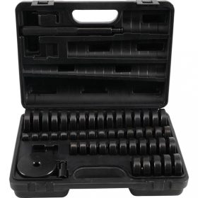   BGS DIY Súprava kotúčov na montáž ložísk kolies |18-65 mm, 74 mm | 52 ks (BGS 98467)