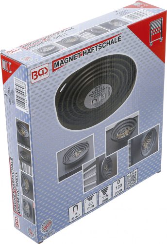 BGS technic Magnetická miska | skladacia | Ø 120 / 220 mm (BGS 9896)