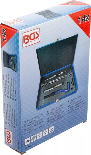 BGS technic Súprava na opravu závitov | M16 x 1,5 | 14 ks. (99432)