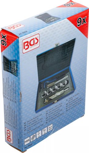 BGS technic Súprava na opravu závitov | M24 x 2,0 | 9 ks. (99438)