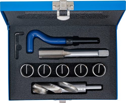 BGS technic Súprava na opravu závitov | M22 x 1,5 | 9 ks. (99439)