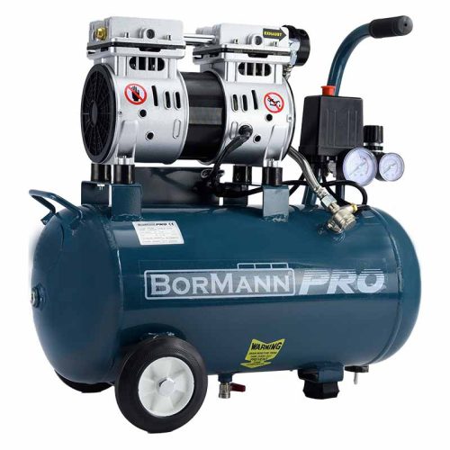 BORMANN Pro Beolejový vzduchový kompresor 0,75HP/25L 153L/min (BAT5080)