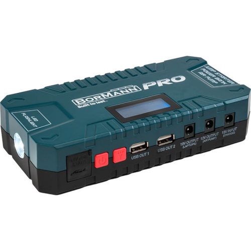 BORMANN Pro POWER BANK & AUTOMATICKÁ ŠTARTOVACIA POMOC, 12V 12000Ah/500A (BBC8520)