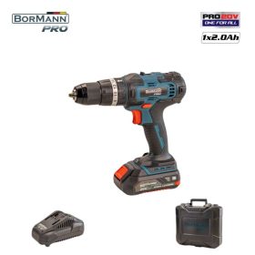   BORMANN Pro Akumulátorový rázový uťahovák a 20V, Li-Ion, 40Nm, 0-400 ot./min./0-1400 ot./min., 2Ah AKUMULÁTOR (BBP3050)