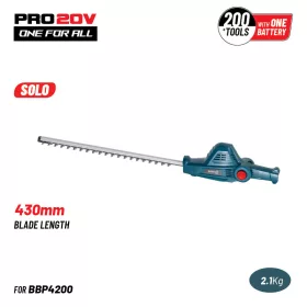   BORMANN Pro BBP4202 Hlava nožníc na živý plot pre 20 V pílu BBP4200 (BBP4202)