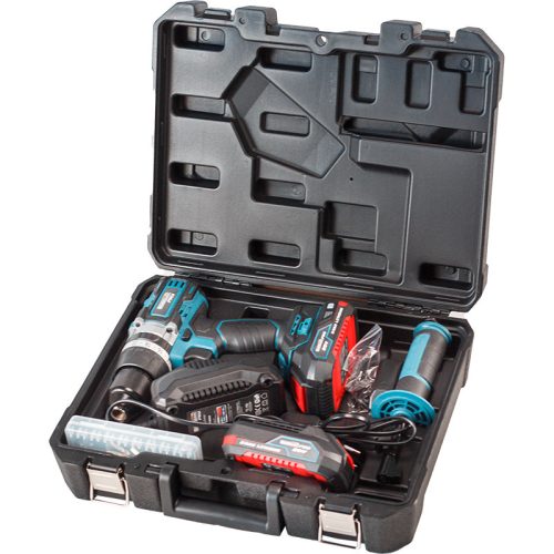 BORMANN Pro AKUMULÁTOROVÝ VŔTAK S BEZKARTÁČOVÝM MOTOROM 20V, Li-ion, 65Nm, 2 RÝCHLOSTI, 2x2Ah, PRO, KUFOR (BBP5140)