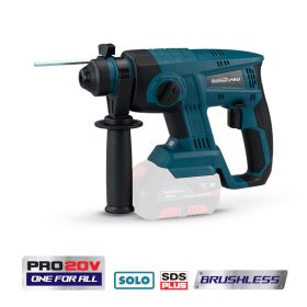   BORMANN Pro akumulátorové bezkefové vŕtacie kladivo SDS-plus 20V, Li-Ion, 2,2J (bez batérie a nabíjačky) (BBP5200)