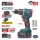 BORMANN Pro BBP5451X44CA akumulátorový príklepový vŕtací skrutkovač, 20 V, bezuhlíkový motor, kufor