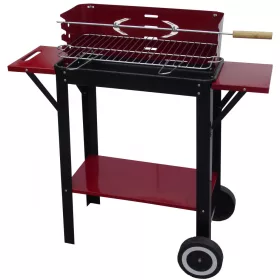   BORMANN Lite UHLÍKOVÝ GRIL 50x26cm S KOLY A POLIČKEM (BBQ1140)