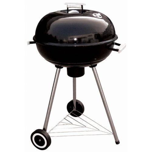 BORMANN ELITE GRIL NA DREVENÉ UHLIE, PRIEMER 57 cm SO ZBERAČOM POPOLA, KOLESÁMI A POLOU (BBQ1160)