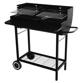   BORMANN Lite UHLÍKOVÝ GRIL 76x40cm S KOLY A POLIČKEM (BBQ1170)
