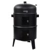 BORMANN ELITE  2-v-1 gril/údiareň na drevené uhlie s kolieskami  (BBQ1970)