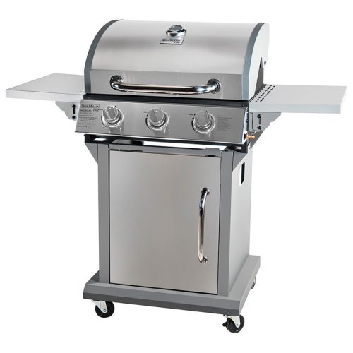 BORMANN ELITE PLYNOVÝ GRIL NEREZ 3 HORÁK S LIATINOVÝM GRILOM (BBQ5030)