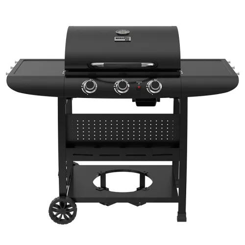 BORMANN ELITE BBQ6030 FORGE záhradný plynový gril s 3 horákmi a liatinovým roštom (BBQ6030)