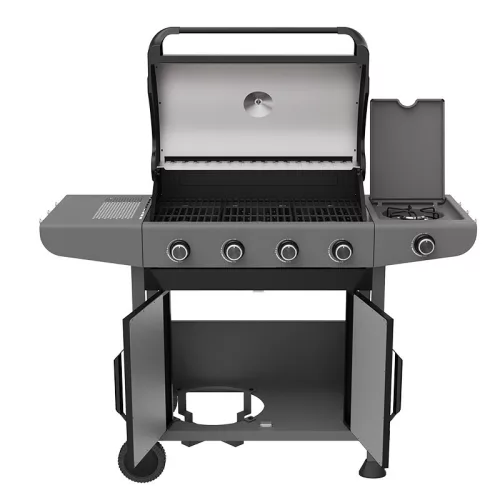 BORMANN ELITE Záhradný plynový gril 4+1 horákov, liatinový rošt, 14,5 kW (BBQ6041)