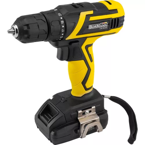 BORMANN Lite AKUMULÁTOROVÝ  VRTAK 20V, 31Nm, 2 RÝCHLOSTI 0-350/0-1300rpm, 1x1,5Ah, BMC KOFRE (BCD2600)