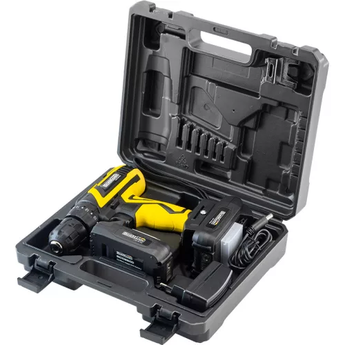 BORMANN Lite AKUMULÁTOROVÝ  VRTAK 20V, 31Nm, 2 RÝCHLOSTI 0-350/0-1300rpm, 1x1,5Ah, BMC KOFRE (BCD2600)