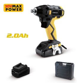   BORMANN Lite Bezdrôtový úderný momentový kľúč 20V, Li-Ion, 350 Nm, 1x2Ah, s puzdrom BMC. (BCD2620)