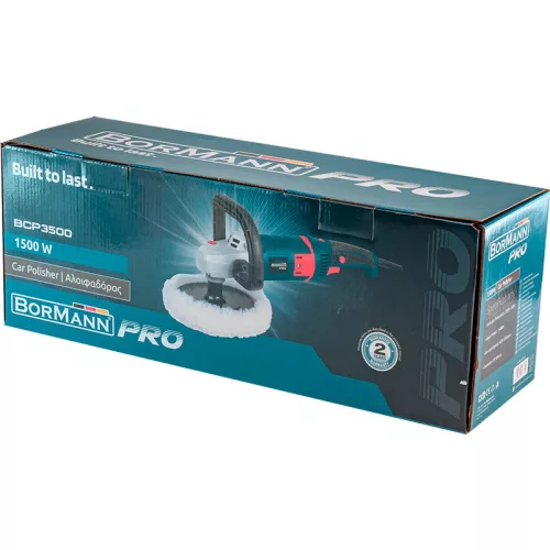 BORMANN Pro Leštička  1500W, Ø180mm, 600-3200 ot/min (BCP3500)