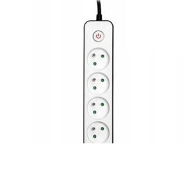   BORMANN Predlžovačky  4 zásuvky   SCHUKO, 3x1,5mm W/ SPINAC (BCR1011)