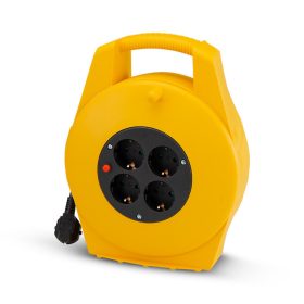   BORMANN KÁBLOVÝ NAVIJOK 15m 3x1,5 MM, 4 ZÁSTRČKY, OCHRANA PREHRIAT. (BCR2220)