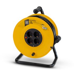   BORMANN KÁBLOVÝ NAVIJÁK 50m 3x1,5mm, 4 ZÁSTRČKY, OCHRANA PREHRIAT. (BCR2230)