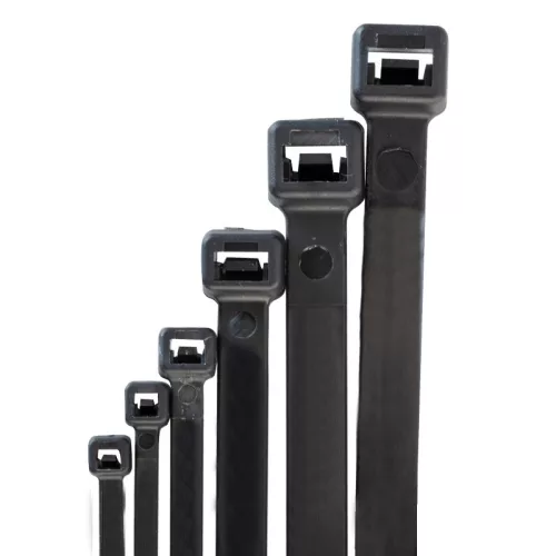 BORMANN Pro NYLONOVÉ VIAZAČKY 2,5*200mm ČIERNA 100ks (BCR5048)
