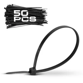   BORMANN Pro NYLONOVÉ KABELOVÉ VIAZAČKY 9,0*812mm ČIERNA 50ks (BCR5080)
