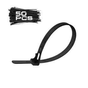   BORMANN Pro NYLONOVÉ KABELOVÉ SPOJKY 3,5x150mm ČIERNA 50ks (BCR5084)