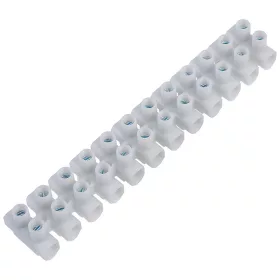   BORMANN Pro SVORKOVNICA POLYPROPYLÉN 4mm2, 3A, 12 POZÍCIÍ, TYP H, BIELA (BCR5177)