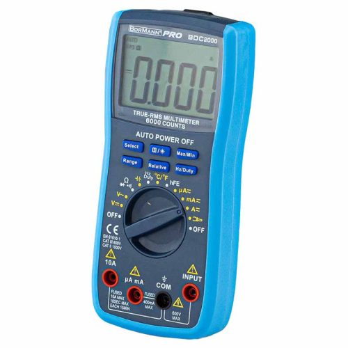 BORMANN Pro DIGITÁLNY POLYMETER AC/DC 600V (BDC2000)