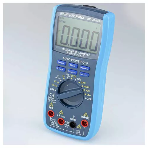 BORMANN Pro DIGITÁLNY POLYMETER AC/DC 600V (BDC2000)
