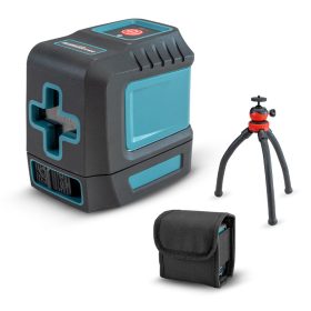   BORMANN Pro Lineárny laserový nivelačný červený lúč 1,5 V s pracovným dosahom 15 m (BDM6700)