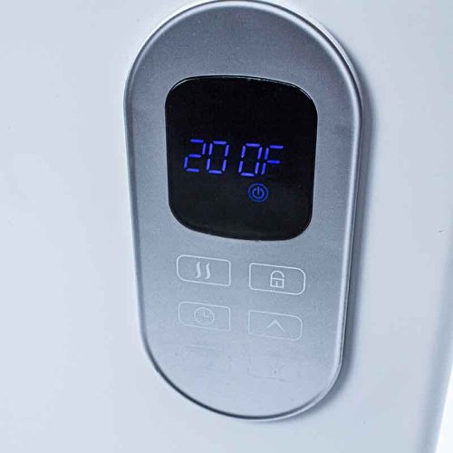 BORMANN ELITE Konvektorový ohřívač 2000 W, 2 režimy, LED displej, termostat, časovač, dálkový ovladač (BEH5050)