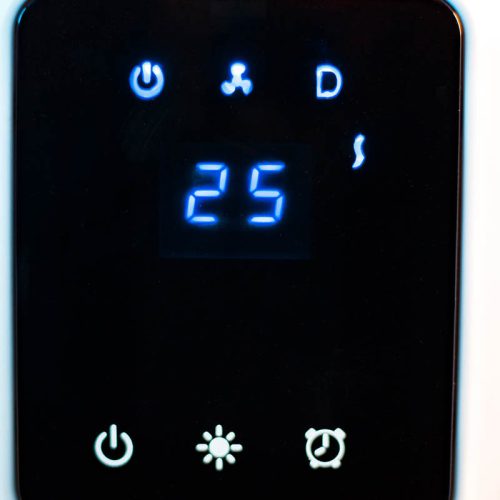 BORMANN ELITE Větrací ohřívač 2000 W, 2 režimy, LED displej, termostat, časovač (BEH5150)