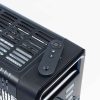 BORMANN ELITE Quartz ohřívač TITANIUM 2200 W, 4 topné elementy, černý, LCD panel, dálkový ovladač, časovač na 15 hodin (BEH7300)