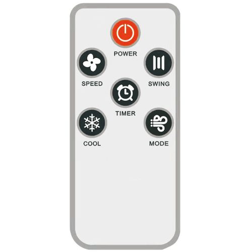 BORMANN ELITE VZDUCHOVÝ CHLADIČ 65W, 6L NÁDRŽ, S ČASOVAČOM, LED DISPLEJOM A DIAĽKOVÝM OVLÁDANÍM (BFN5615)