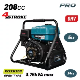   BORMANN Pro invertorový benzínový generátor 3,0 kW, otvorené vyhotovenie, 230 V (BGB4035)