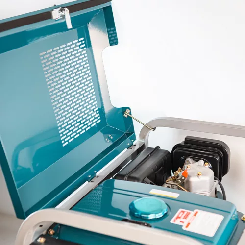 BORMANN Pro Dieselový generátor 5000W, 420cc, elektrický štartér, AVR, batéria, s kolesami (BGB9000)