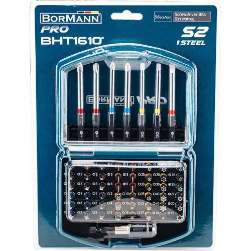 BORMANN Pro Sada bitov a adaptérov 56 ks  (BHT1610)