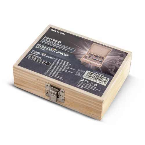 BORMANN Pro Sada fréz  6mm 12 Ks (BHT1615)
