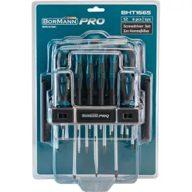   BORMANN Pro Sada 20 skrutkovačov  (7x SL, 5x PH, 4x Torx a 4x Precision), S2  (BHT1665)
