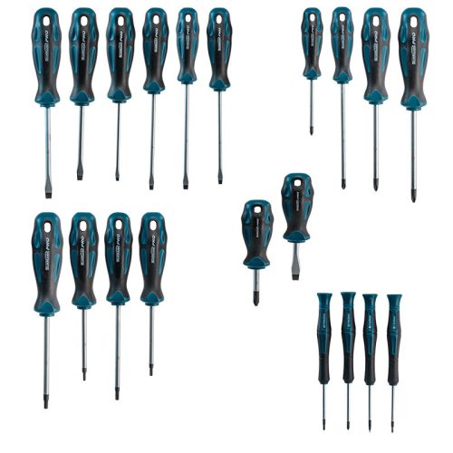 BORMANN Pro Sada 20 skrutkovačov  (7x SL, 5x PH, 4x Torx a 4x Precision), S2  (BHT1665)