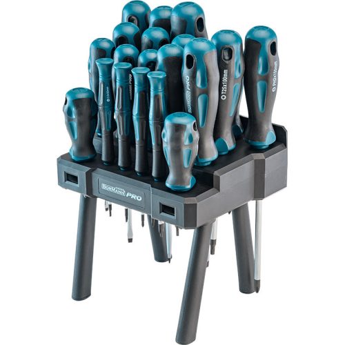 BORMANN Pro Sada 20 skrutkovačov  (7x SL, 5x PH, 4x Torx a 4x Precision), S2  (BHT1665)