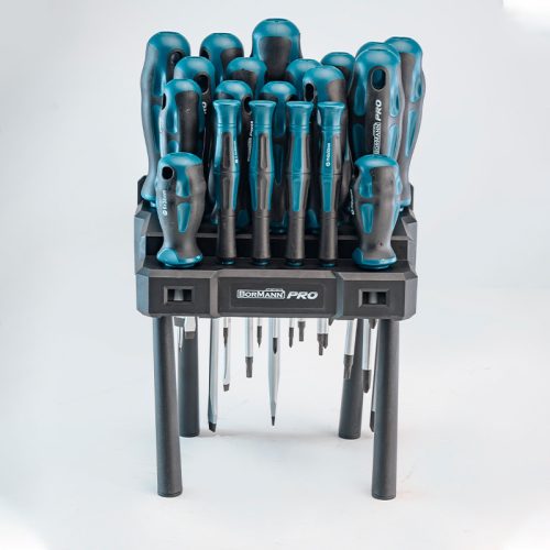 BORMANN Pro Sada 20 skrutkovačov  (7x SL, 5x PH, 4x Torx a 4x Precision), S2  (BHT1665)