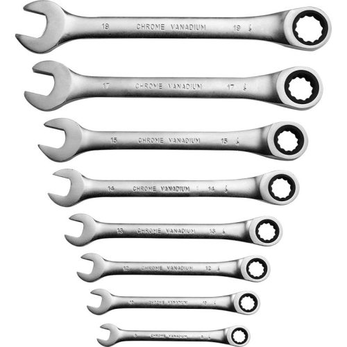 BORMANN Pro Sada račňových kľúčov , 8 - 19 mm, Crv,  8 KS  (BHT1668)