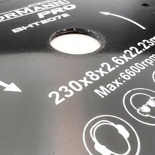 BORMANN Pro diamantový pílový kotúč TROJUHOLNÍK TURBO Φ115x2,0x22,2 mm, segment 8 mm (BHT2070)